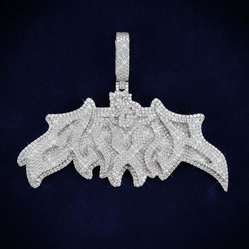 ELIXIR Custom Moissanite Pendant 14K Gold ICECARTEL MAIN