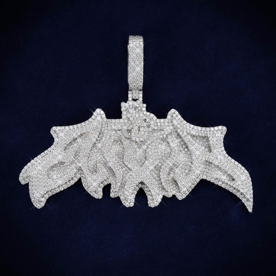 ELIXIR Custom Moissanite Pendant 14K Gold ICECARTEL MAIN