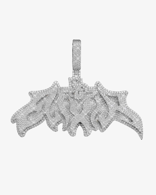 "ELIXIR" Custom Moissanite Pendant 14K Gold f6