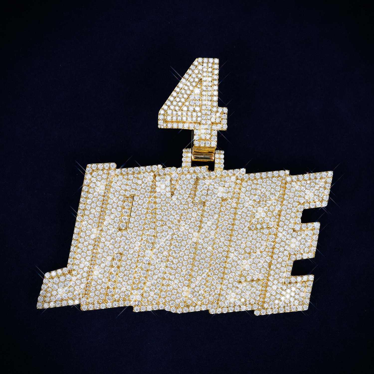 JAYTEE4 Custom Name Moissanite Pendant MAIN
