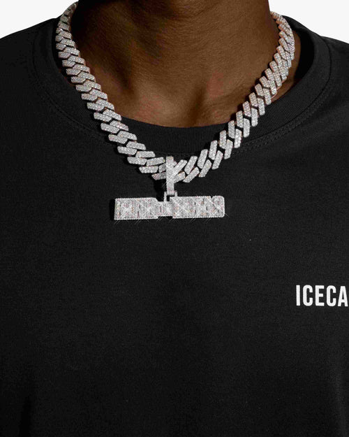 KingOfTexas custom moissanite name pendant 14k gold icecartel model