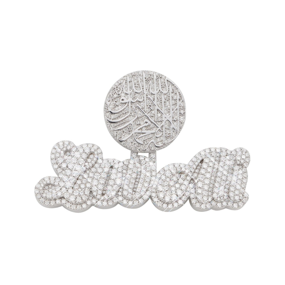 LovAli custom name moissanite pendant 14k gold icecartel