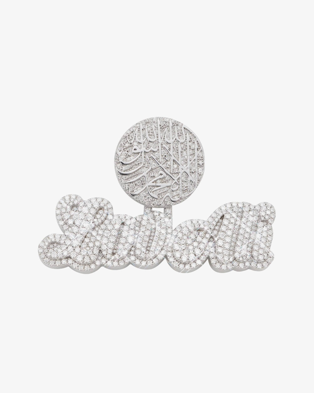 LovAli custom name moissanite pendant 14k gold icecartel