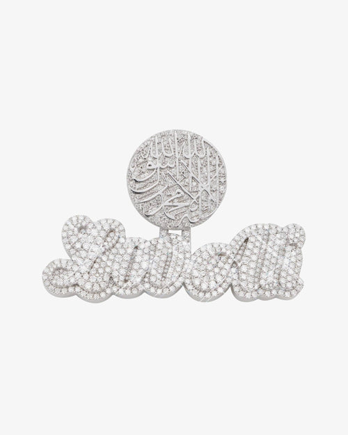 LovAli custom name moissanite pendant 14k gold icecartel