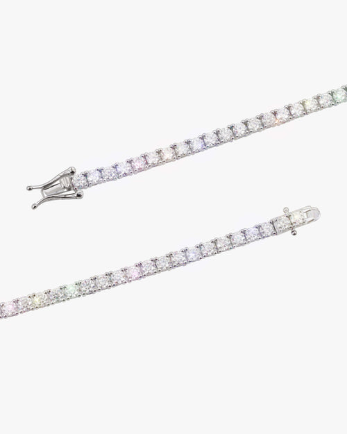 moissanite ascending tennis chain icecartel clasp