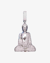 Moissanite Buddha Pendant 14K Gold icecartel