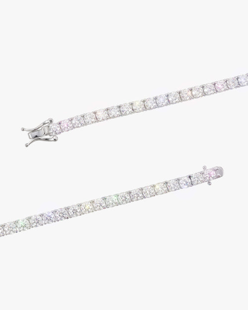 moissanite cross pendant & tennis chain set icecartel clasp