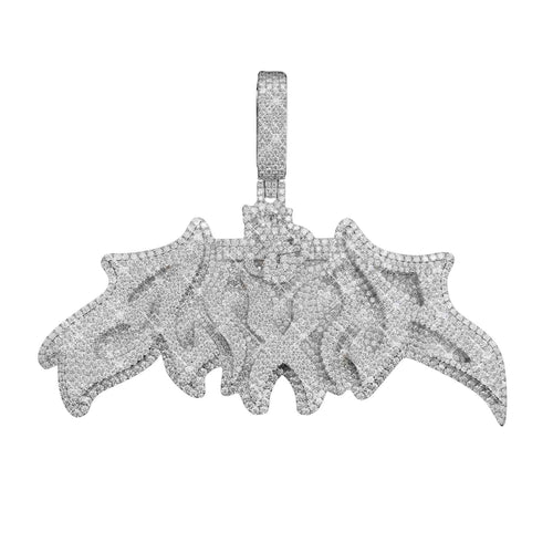 "ELIXIR" Custom Moissanite Pendant 14K Gold