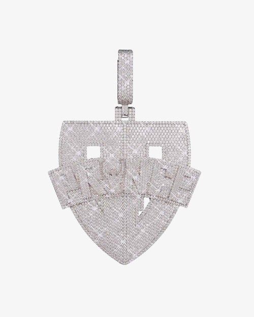 PRINCE Custom Logo Moissanite Pendant 14K Gold ICECARTEL main1