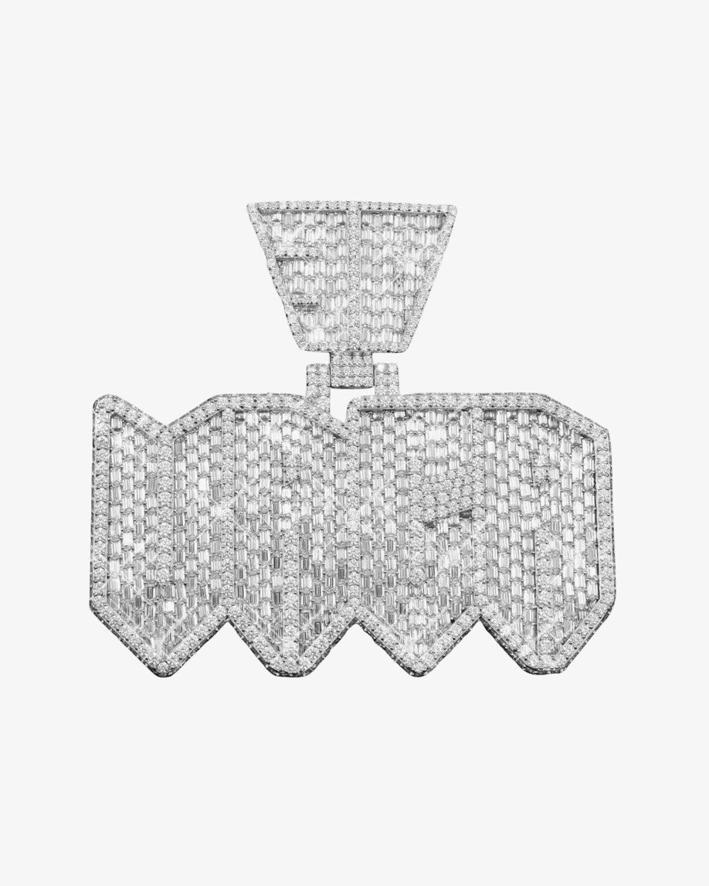 VRCR Custom Moissanite Pendant 14K Gold icecartel main1