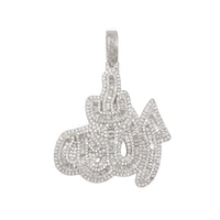 VVS Allah Pendant 14K Gold main icecartel white