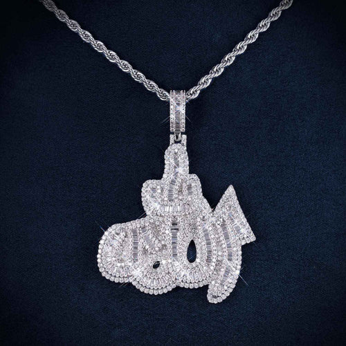VVS Allah Pendant 14K Gold main icecartel11