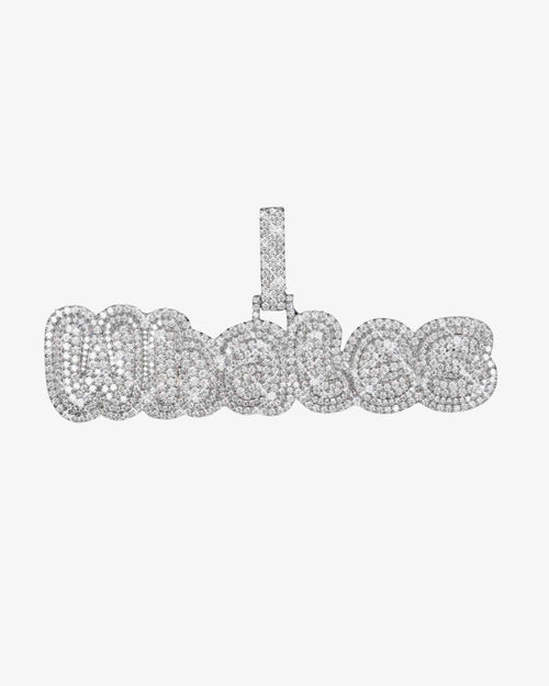 WHALES Custom Moissanite Pendant 14K Gold ICECARTEL main1