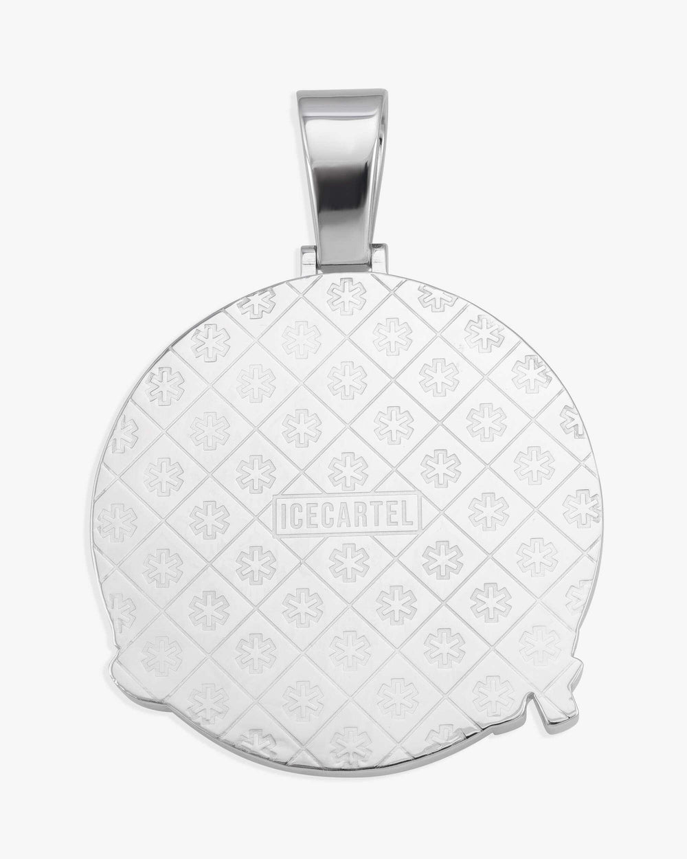 aidrolics custom circle pendant 14k gold icecartel back_1