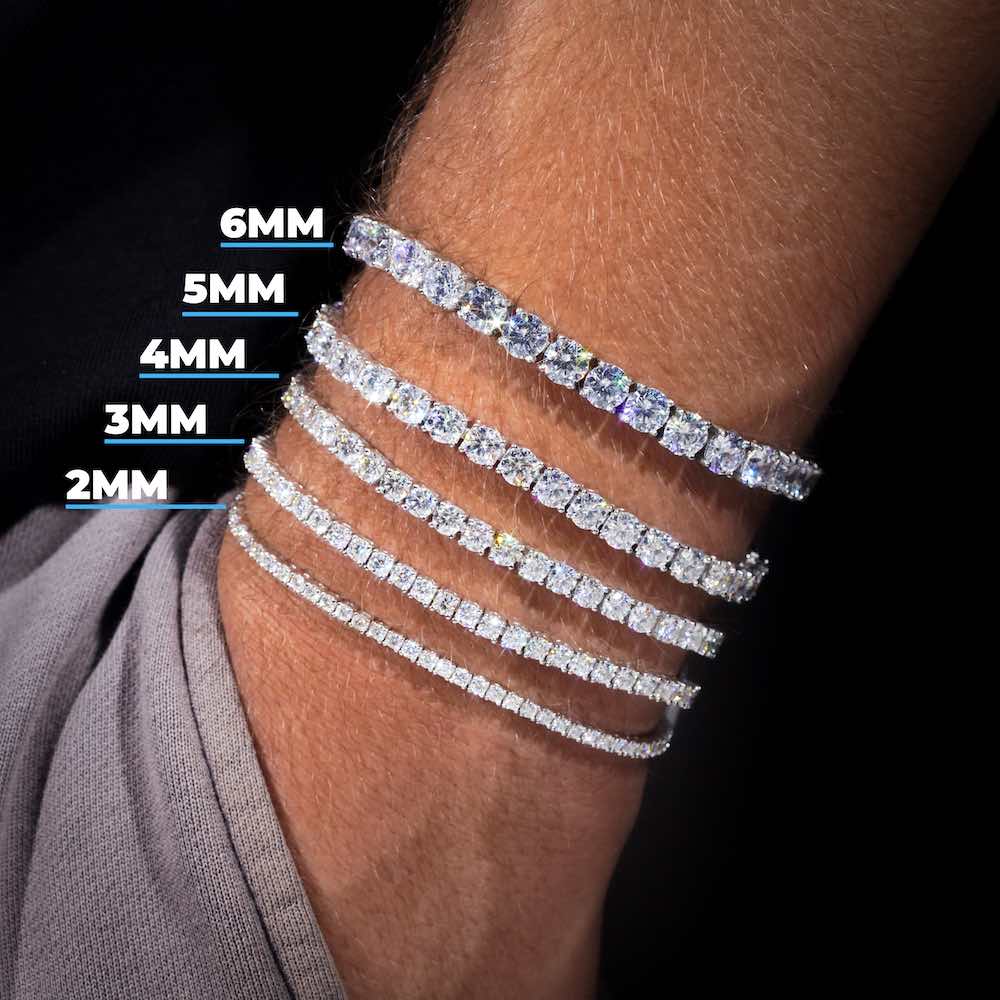 All Moissanite Tennis Bracelets Model