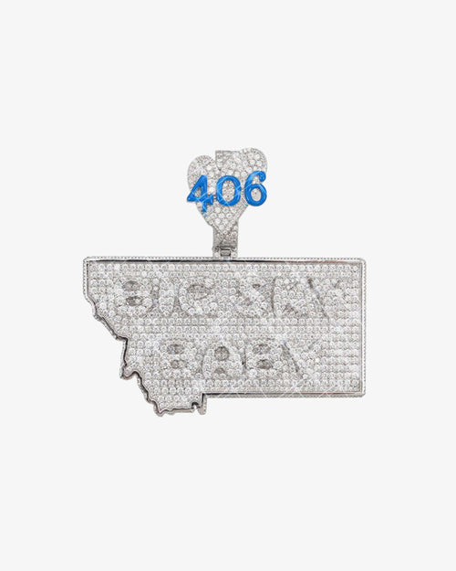 big sky baby moissanite custom name pendant 14k gold icecartel F6