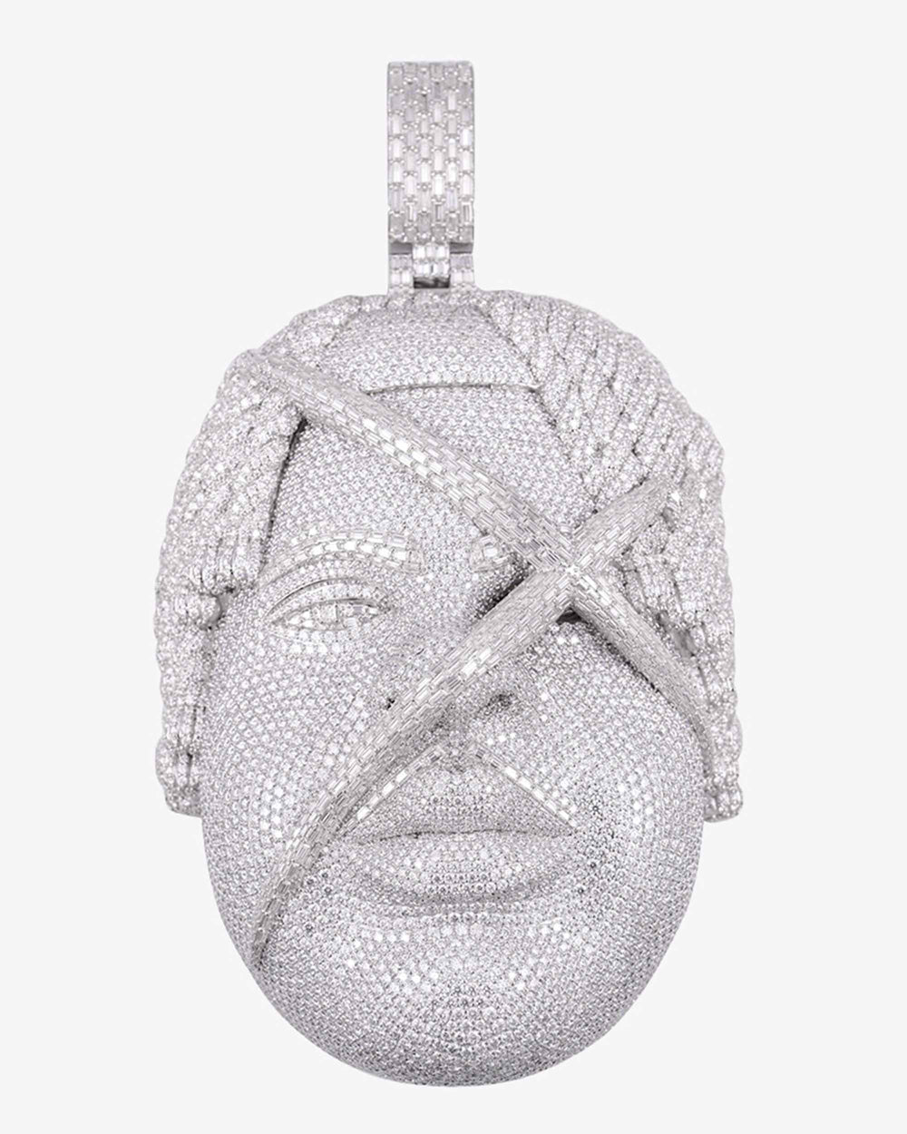 bigxthaplug custom moissanite pendant icecartel iced out f6 new