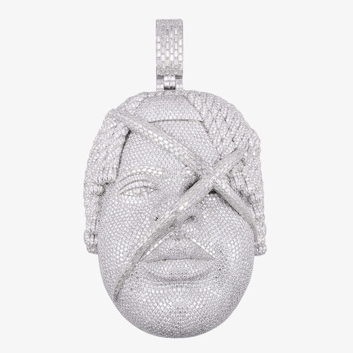 BIGXTHAPLUG Custom Diamond Pendant 14K Solid Gold