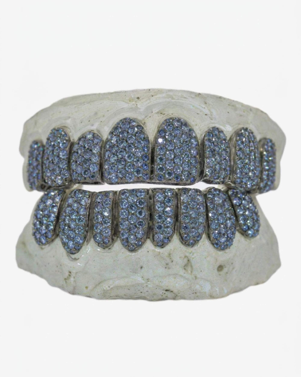 black gold blue stone grillz px