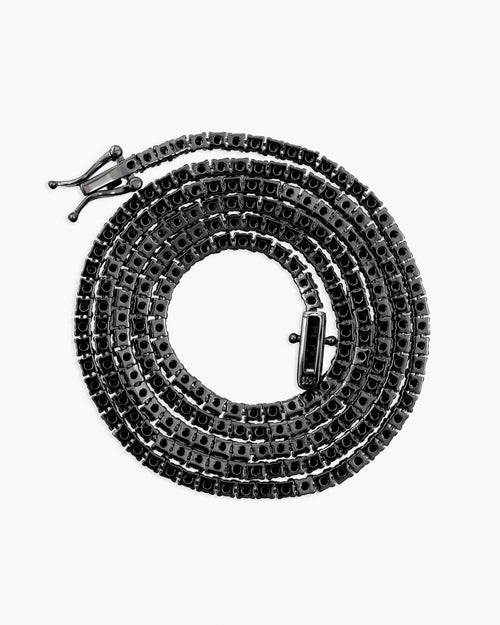 black  moissanite  tennis  chain  necklace  icecartel  px  2mm  bot