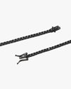 Black Moissanite Tennis Chain 14K Black Gold (ALL SIZES) - 2MM