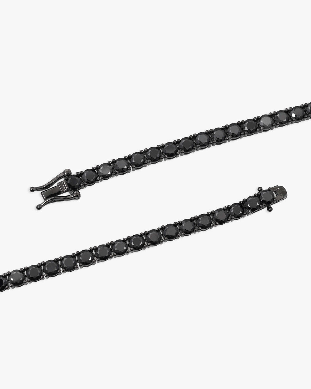 black moissanite tennis chain necklace icecartel px 4mm clasp new