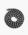 Black Moissanite Tennis Chain 14K Black Gold (ALL SIZES) - 6MM
