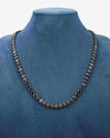 Black Moissanite Tennis Chain 14K Black Gold (ALL SIZES) - 6MM