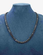 Black Moissanite Tennis Chain 14K Black Gold (ALL SIZES) - 6MM