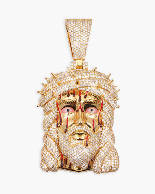 blood jesus piece 14k gold icecartel yellow main