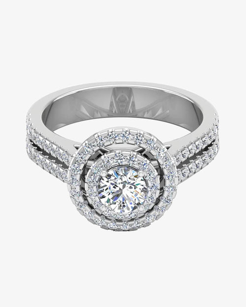 brilliant cut double halo split shank moissanite engagement ring icecartel horizontal