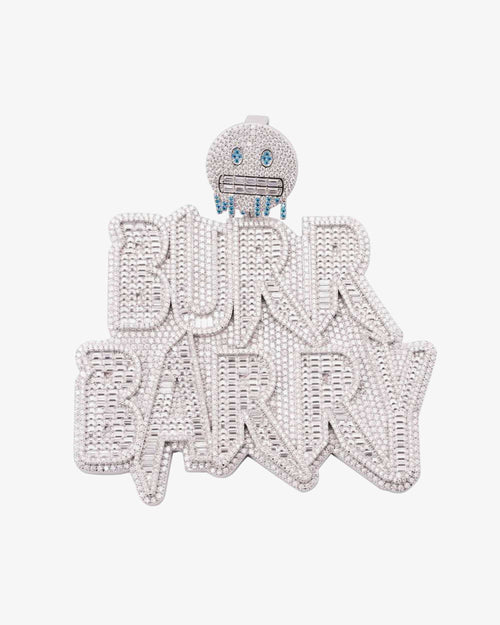 Burr Barry Custom Pendant White Front