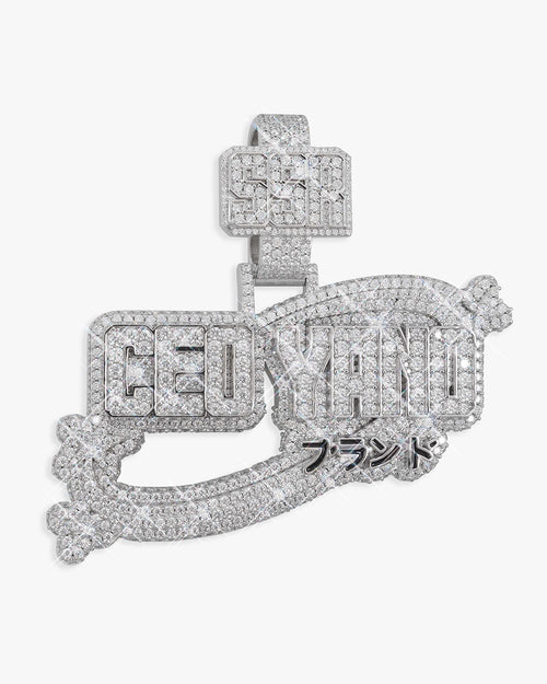 ceo yano bird gang custom diamond pendant icecartel iced out