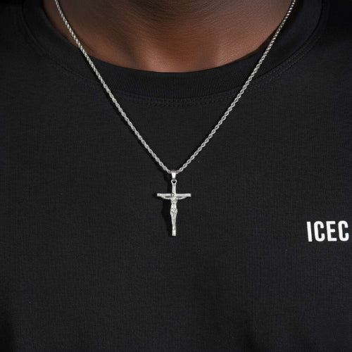 cross pendant 14k white gold icecartel model1