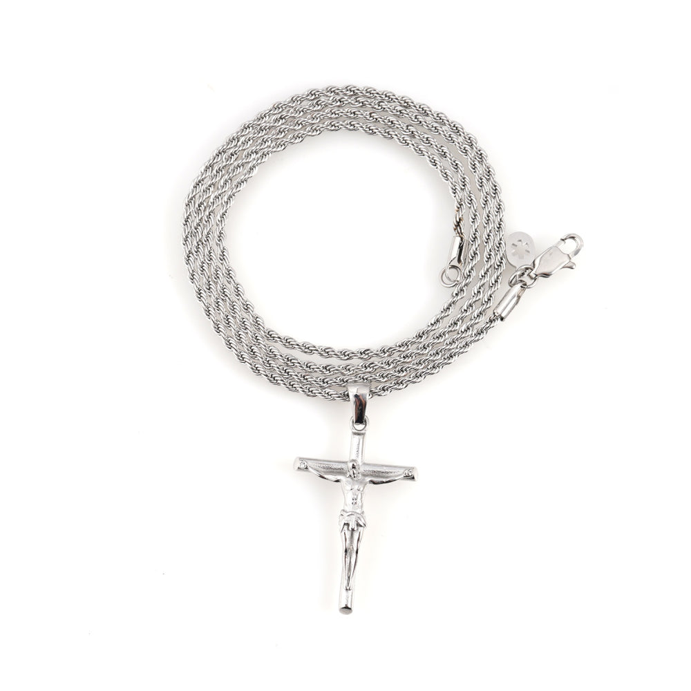 cross pendant 14k white gold icecartel o