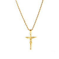 cross pendant 14k yellow gold icecartel main