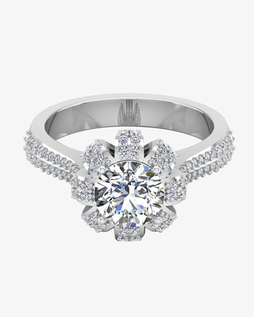 crown set split shank moissanite engagement ring icecartel horizontal