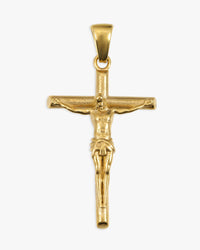 crucifix pendant gold icecartel frontside