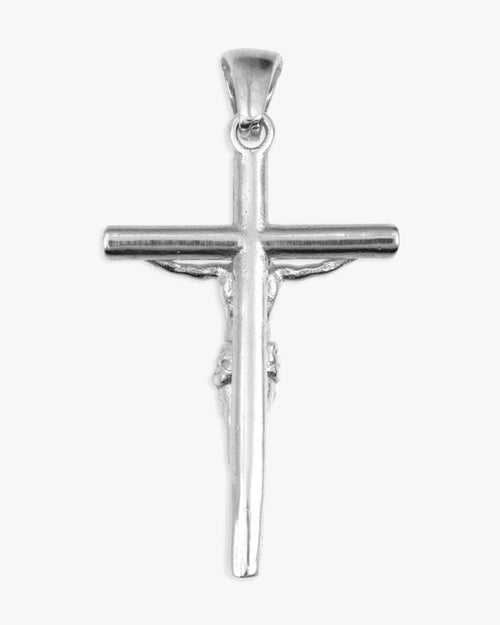 crucifix pendant silver icecartel backside