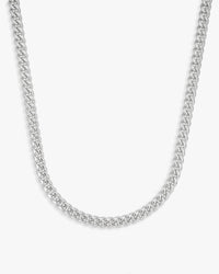 cuban link chain with iced clasp 14k gold icecartel 6mm white main