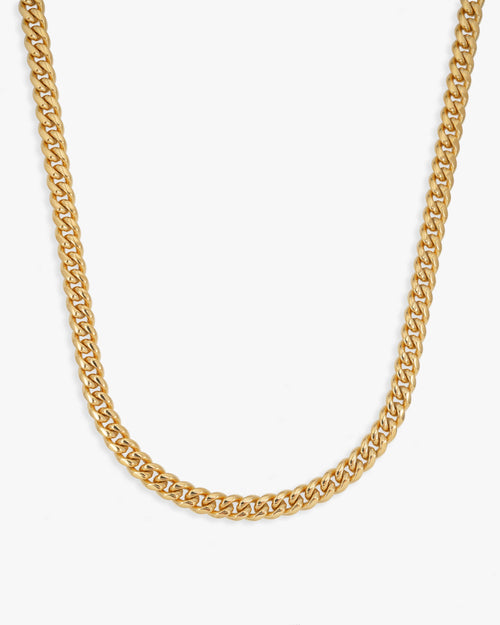 cuban link chain with iced clasp 14k gold icecartel 6mm yellow main