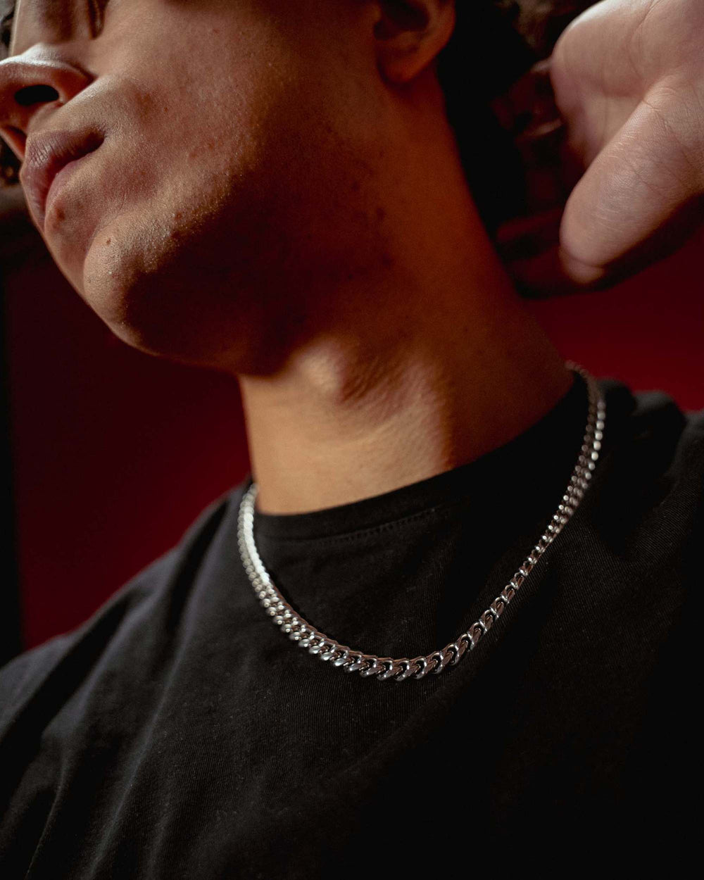 10MM Cuban Link Chain Silver