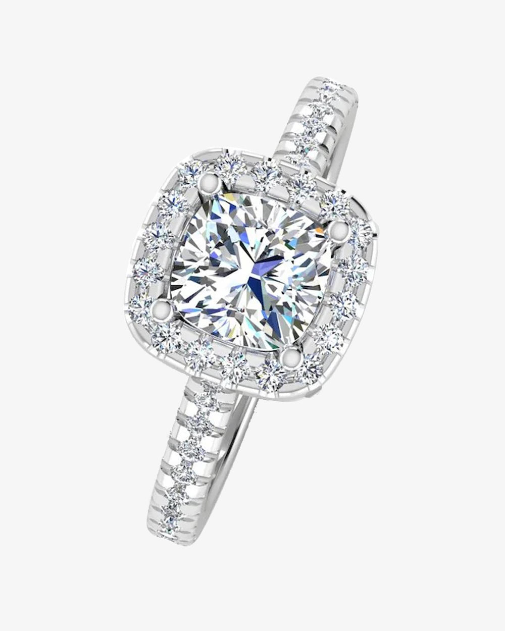 cushion halo moissanite engagement ring icecartel i