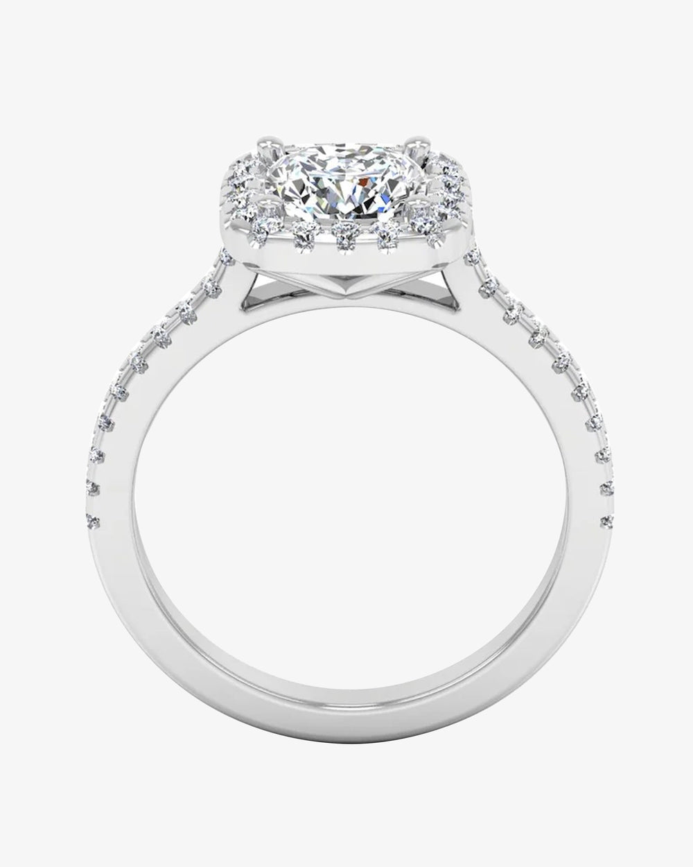 cushion halo moissanite engagement ring icecartel o