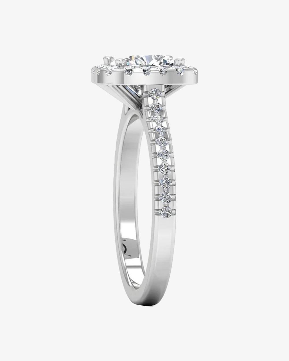 cushion halo moissanite engagement ring icecartel side