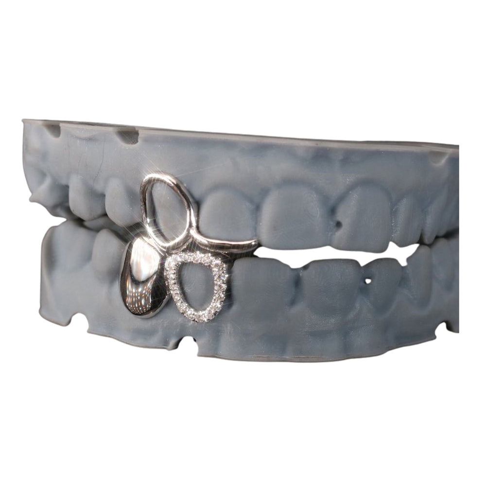 Custom 4 tooth grillz closeup icecartel