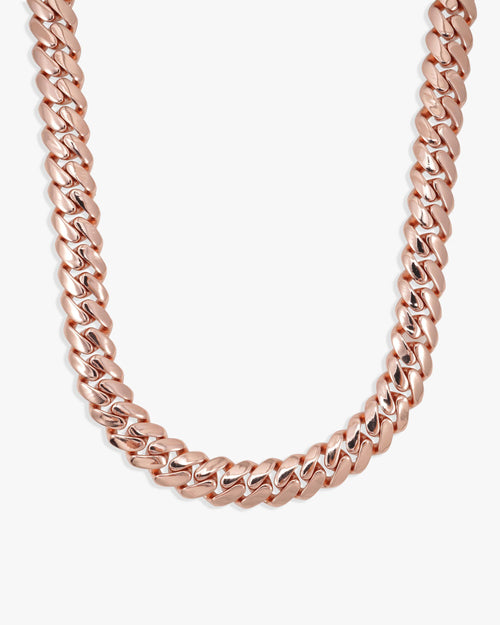 custom clasp 12mm moissanite miami cuban link chain 14k gold icecartel px main