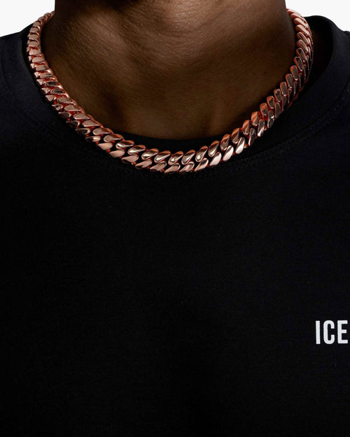 custom clasp 12mm moissanite miami cuban link chain 14k gold icecartel px model