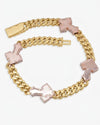 CUSTOM CLASP 15MM Moissanite Baguette Cross Miami Cuban Link Chain 14K Gold - Yellow Gold