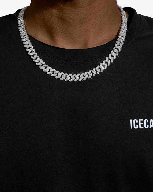 custom clasp 2 row 10mm moissanite cuban link chain 14k gold icecartel px model